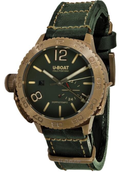 U-BOAT Classico 45 Doppio Tempo Bronze GR 9088 Replica Watch